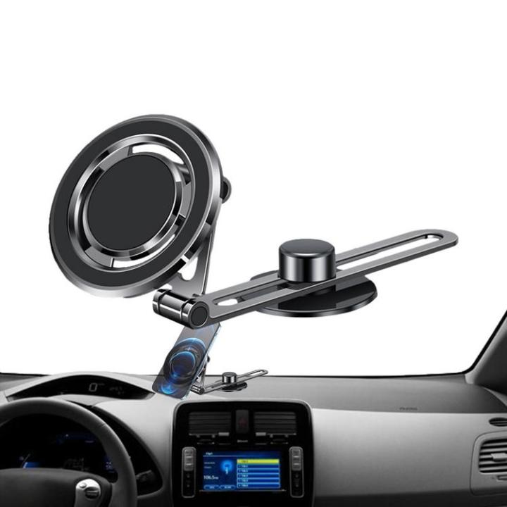 magnetic-phone-holder-for-car-magnetic-mobile-phone-stand-rotating-magnetic-bracket-any-rotation-aeronautical-alloy-do-not-disturb-signal-for-car-bicycle-and-motorcycle-enhanced