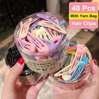 【hot sale】✹◕ C05 INS Fashion Candy Water Drop Hair Clips For Ladies / Metal BB Hairpin For BabyChildrenKids / Women Sweet Korean Snap Barrette Daily Hair pins / Girls Basic Trendy Hair Accessories / With Yarn Bag