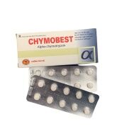 CHYMOBEST - 20 VIÊN - ALPHACHYMOTRYPSIN - ALPHA NGẬM GIẢM PHÙ NỀ, GIẢM ĐAU