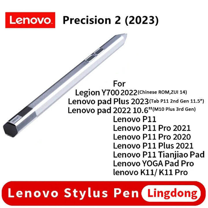 lenovo precision pen 2 2023 šedé