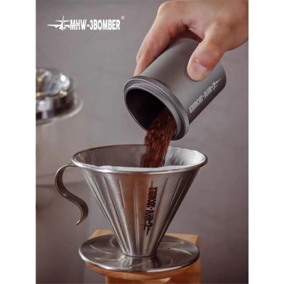 พร้อมส่ง! Dosing cup MHW-3BOMBER ถ้วยโดสกาแฟ ถ้วยตวงเมล็ดกาแฟ ใส่ผงกาแฟ Coffee 58mm Espresso Machine/Drip/Mokapot