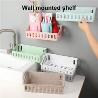 ℗ Bathroom Wall Hanging Storage Rack Toilet Storage Rack Multicolor Personality High-capacity Storage Box Portable Leaf Holder