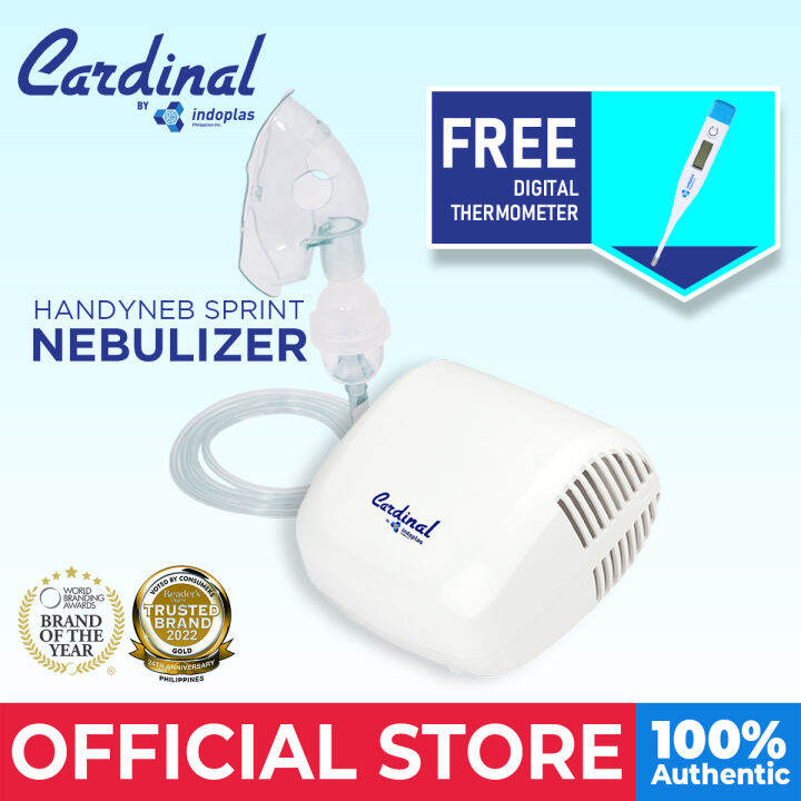 Cardinal Handyneb Sprint Nebulizer - FREE Digital Thermometer | Lazada PH