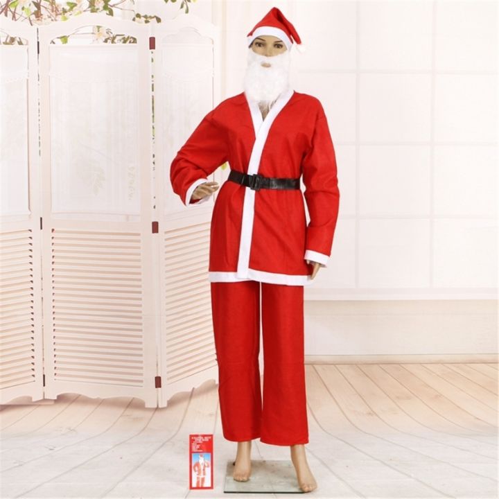 cos-imitation-santa-clauss-เครื่องแต่งกายคริสต์มาสซานตาเครื่องแต่งกาย-santa-คอสเพลย์-beard-santa-เครื่องแต่งกายสำหรับผู้ชายคริสต์มาส-stage-show-prop