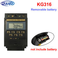 New KG316 10A Inligent Microcomputer Programmable Electronic Timer Time Switch Relay Controller AC 220V