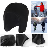 {HOT} หมวกแก็ปหนังวิ่ง Unisex ขนแกะสองชั้นหมวกแก็ปหนังปั่นจักรยานรักษาความอบอุ่นนุ่มอุปกรณ์กันลมกันหนาว
