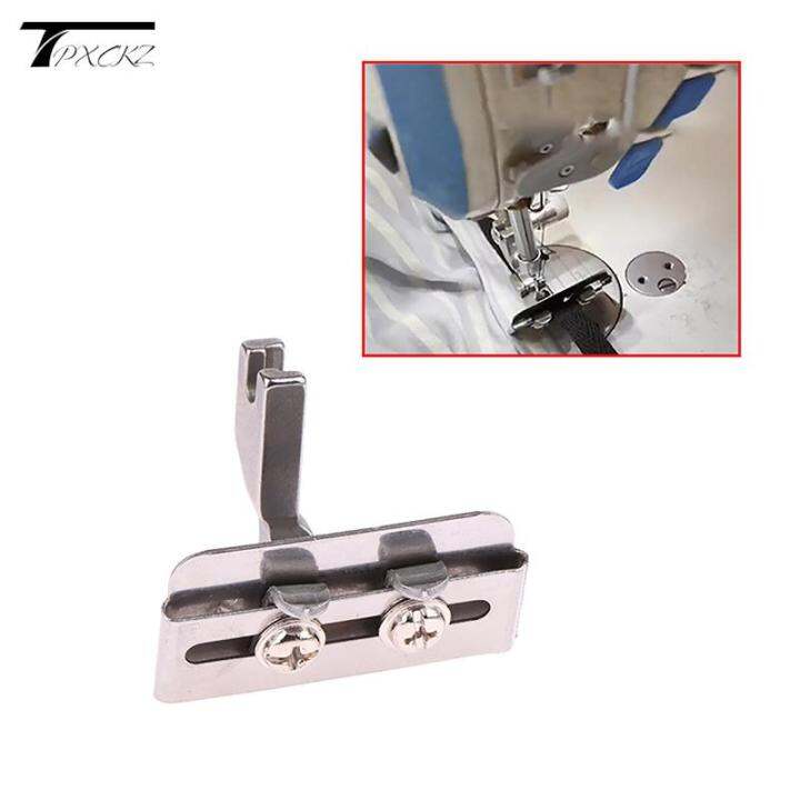 adjustable-sewing-machine-flat-strip-presser-foot-collar-presser-flat-car-lace-presser-foot-foot-guide-belt-strip-tool-sewing-machine-parts-accessori