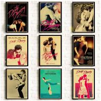 Dirty Dancing Posters Vintage Kraft Paper Classic Movie Poster Home Room Bar Decor Wall Decoration Art Wall Stickers Wall Stickers  Decals