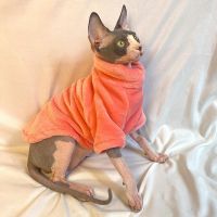 ℗ สุนัขขนแกะ Hoodies เสื้อกันหนาวแมวฤดูหนาวแฟชั่นหนา WARM Sphynx เสื้อผ้าบ้านสบายเสื้อผ้าสุนัขฤดูหนาวสำหรับสุนัขขนาดเล็ก