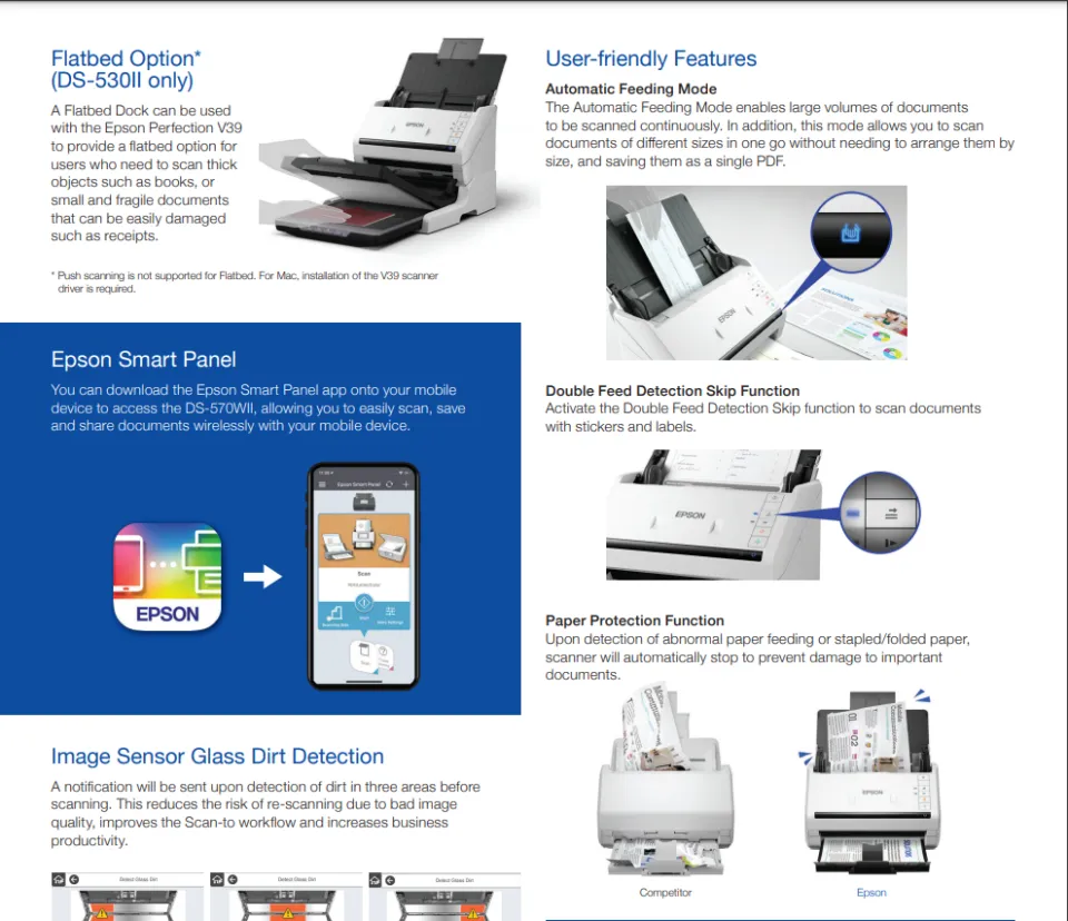 Epson • Document Scanners ScantoCloud