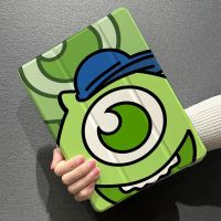 Disney Monsters University Mike Wazowski Tablet Case For iPad Mini 6 5 Air1 2 3 iPadPro 11 2021 12.9in Silicone Protective Cover Cases Covers