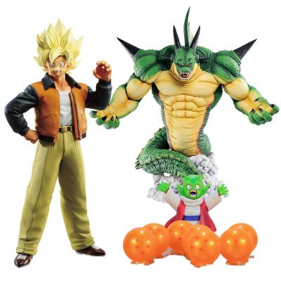 ZZOOI Anime Dragon Ball Z Figure Porunga Son Goku SSJ Dende Action Figure Ichiban Kuji Dragon Ball VS Omnibus Z PVC Model Toys Gifts