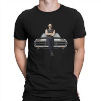 Domenic TorentoS Dodge T-Shirt Men Fast And Furious Film Leisure Pure Cotton Tee Shirt Crewneck Short Sleeve T Shirt Adult 【Size S-4XL-5XL-6XL】