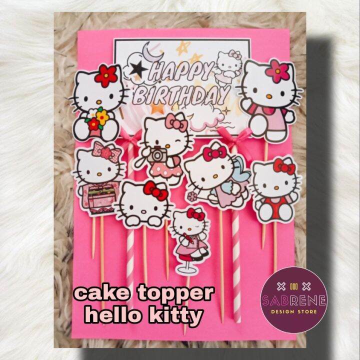 Hello Kitty Cake Topper BAKEWARE DECORATION Lazada