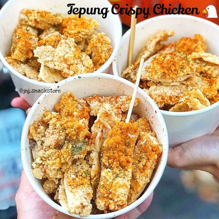 Paket Tepung Crispy Chicken Mix Bbq Dan Seaweed Lazada Indonesia