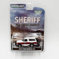 Greenlight 1:64สำหรับโชว์รถโมเดลเหล็กรถ1994ลุยบร็อนโกคอลเลกชัน XLT