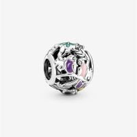 [พร้อมส่ง สินค้าแท้ ?] Pandora Jungle Creatures &amp; Leaves Charm