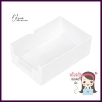 กล่องจัดระเบียบทรงเตี้ย KECH NEAT 14x21x7.5 ซม. ไซซ์ MLOW ORGANIZER STORAGE BOX KECH NEAT 14X21X7.5CM M **ลดราคาจัดหนัก **