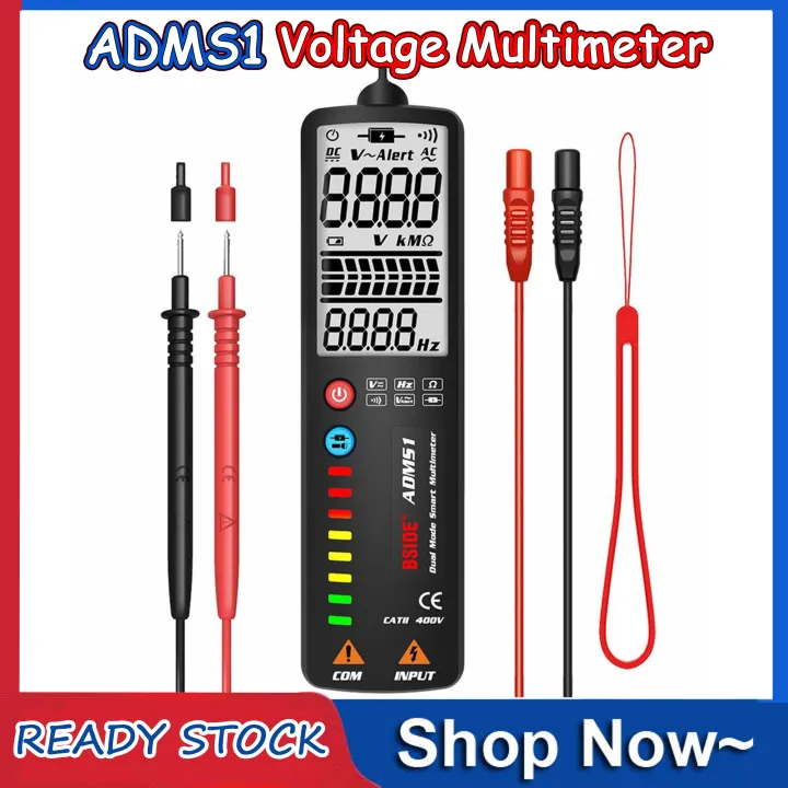 ADMS1 Automatic Identification Range Multimeter, Digital Voltage ...