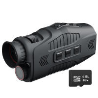 NANWEI 1080P Portable Monocular Infrared Night-Visions Device Day Night Use Photo Video Taking 5X Digital Zoom 300M Full Dark Viewing Distance for Outdoor Hunt Boating Journey