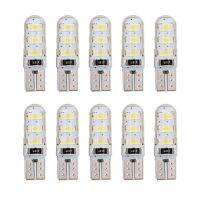 【CC】▩  10pcs T10 SMD5730 6leds Car Interior W5W Bulb Side Wedge parking canbus auto for car styling DC12V