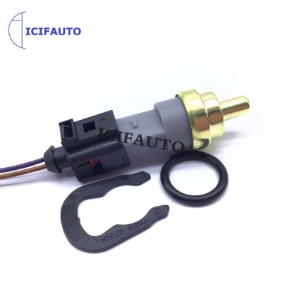 06A919501A 95510612501 Coolant Temperature Sensor With Connect For Skoda Audi A3 A4 A5 A6 A8 Q5 Q7 TT VW Jetta Golf Passat Seat