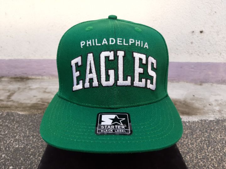 Vintage Philadelphia Eagles Hat Black Green