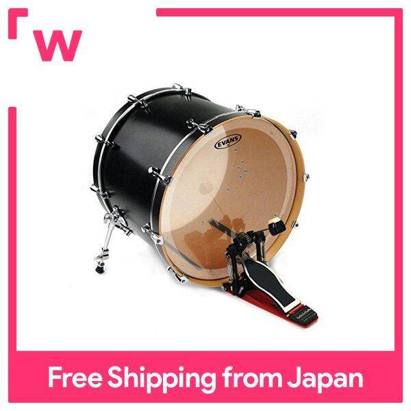 Evans bass drum head EQ4 clear BD18GB4 EQ4 Bass Batter Heads