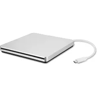 External DVD Burner Drive Type-C Optical Disc Drive Slim Slot-in CDDVD +- RW Burner USB C Drive for MacWindow