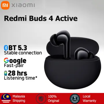 Xiaomi Redmi Buds 4 Active Noise Cancelling Bluetooth Earbuds Earphones  Headsets