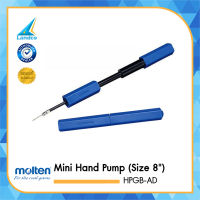 MOLTEN ที่สูบลมมือ Mini Hand Pump HPGB-AD Size 8" tw BL (450)