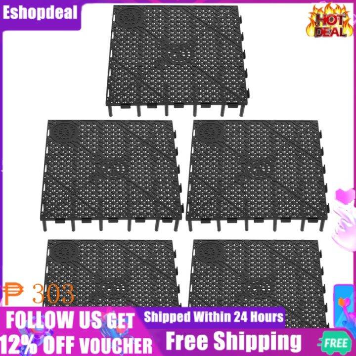 Eshopdeal【HOT】 5pcs Aquarium Divider Trays Tank Bottom Filter Plates