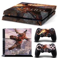 (MQ รูปแบบใหม่) PS4เกม SEKIRO ฝาครอบรูปลอกสติ๊กเกอร์สกินสำหรับคอนโซล Ps4และตัวควบคุม2ตัว PS4กรอบและที่คลุมผิว