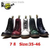 gift 【รองเท้า】 Dr.Martens 1460 รองเท้าบูทมาร์ตินหนัง 8 รู รองเท้าบูทสไตล์อังกฤษ รองเท้าบูทสั้นคู่ gift gift gift