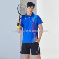 ❖ [2022 TOP SALE] Badminton Shirt Short Sleeve Fashion Table Tennis Shirt Men Women Tennis Shirt Korean Quick Drying Sports Shirt 005 006 007 008