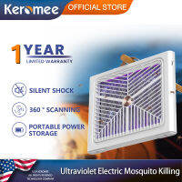 Keromee Ultraviolet Electric Mosquito Killing Lamp Led USB Rechargeable Outdoor Anti-Mosquito Zapper Lamp Dual Use for Home and Business