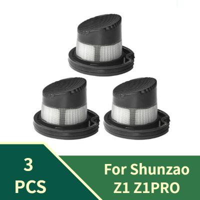 3ชิ้นสำหรับ Shunzao Z1 Z1PRO ตัวกรองเครื่องดูดฝุ่นเฮปป้าชิ้นส่วนอะไหล่ทดแทนที่ทนทาน