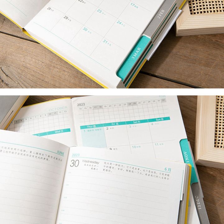 2023-schedule-one-day-one-page-365-day-notepad-daily-notepad-work-plan-office-supplies