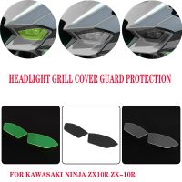 Headlight Grille Guard Cover Protection Acrylic Shield Screen Head Light Lens For Kawasaki NINJA ZX10R ZX-10R ZX 10R 2020-2023