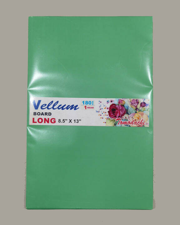 Vellum Board Tomodachi Long Packed per Ream of 100 Sheets Lazada PH