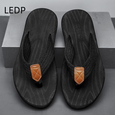 【CC】✾♘♠  Mens Flip Flops New Beach Fashion Flat Sandals for Man Wear-resistant Best Sellers In 2023 Products