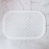 Ins Wind Placemat Creative Simple Lace Waterproof Placemat Table Mat Pink Girl Heart Table Mat