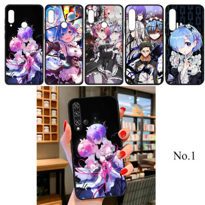 19FFA Anime Re Zero Rem อ่อนนุ่ม High Quality ซิลิโคน TPU Phone เคสโทรศัพท์ ปก หรับ Huawei Nova 7 SE 5T 4E 3i 3 2i 2 Mate 20 10 Pro Lite Honor 20 8x