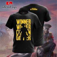 New FashionPUBG  Winner Winner Chicken Dinner Design T-shirt  Erangel  Miramar  Vikendi  Livik  2020 2023