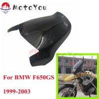 กระจกบังลมหน้าสำหรับรถ BMW F650GS F 650 GS 650GS 1999-2003สำหรับการเดินทางกระจกบังลมตัวกรองสำหรับกระจกหน้าแผ่นเบี่ยงลม