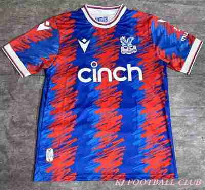 22-23 Crystal Palace Home Shirt เสื้อฟุตบอลคุณภาพไทยสำหรับผู้ชาย