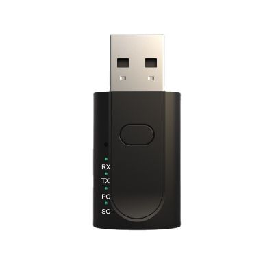 บลูทูธใหม่-รองรับการ์ดเสียง USB&nbsp; อินเตอร์เฟซเครื่องเสียงแจ็ค3.5มม. ภายนอกอะแดปเตอร์เสียงไมโครโฟนกับ50ซม. สายออดิโอ LSK3825การ์ดเสียง