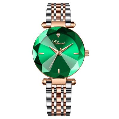 CHENXI นาฬิกาทองคำสีกุหลาบผู้หญิงแบรนด์หรูชั้นนำกันน้ำนาฬิกา Quartz นาฬิกาข้อมือสแตนเลสสตีลสำหรับสุภาพสตรี Reloj Mujer