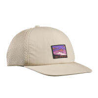 หมวกแก๊ป หมวกผู้ชาย หมวกแก๊ปขนาดกะทัดรัด สีเบจ FORCLAZ Compact beige TRAVEL 500 cap Mens hat