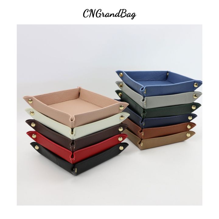 customized-saffiano-leather-tray-organizer-desktop-leather-organizer-for-jewelry-display-storage-tray-plates